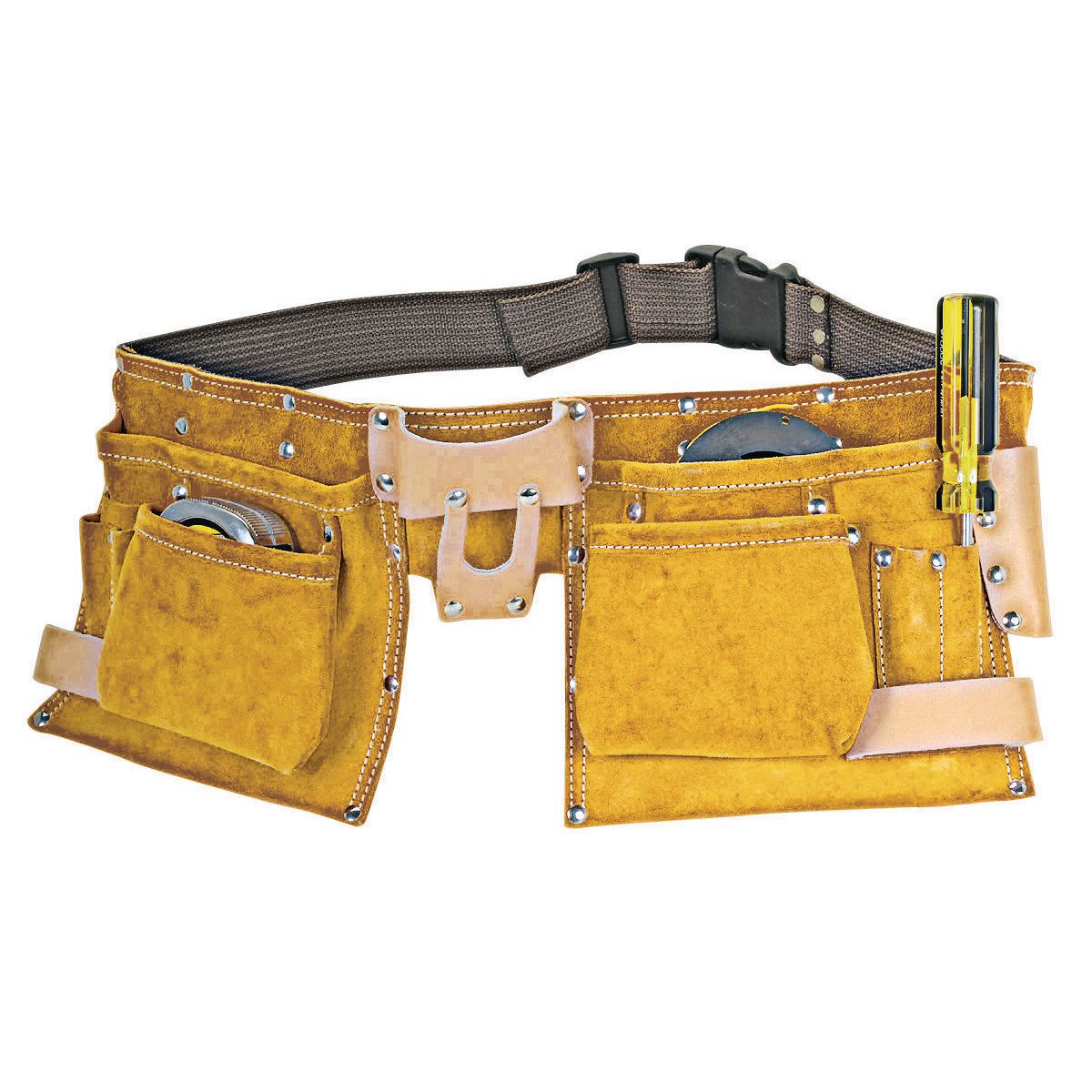 VOYAGER Carpenter’s Leather Tool Belt – Item 41313 / 63392 – Harbor