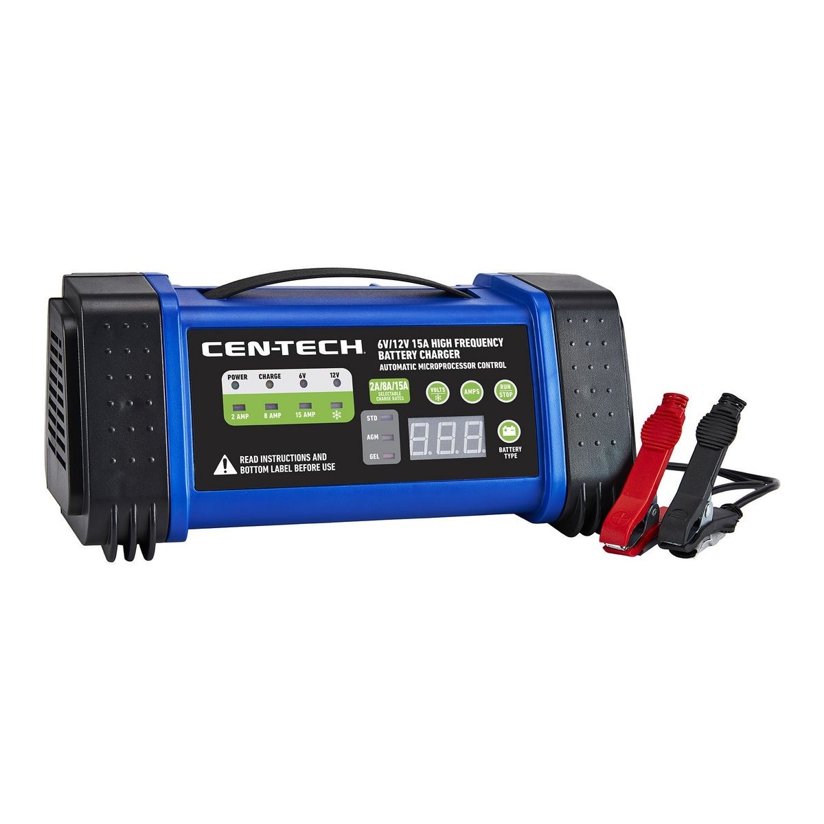 is cen tech battery charger any good