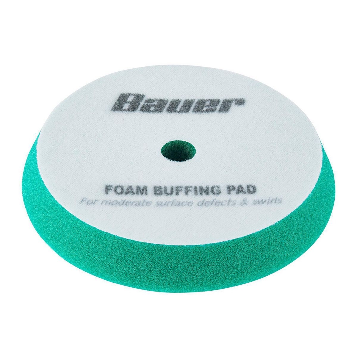 Bauer 6 in. Medium Foam Polishing Pad - Green 56547