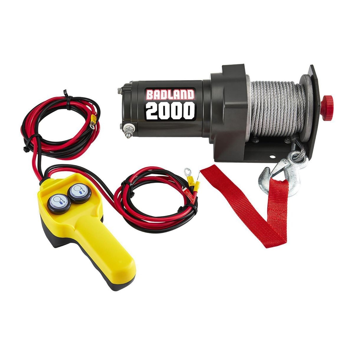 BADLAND 2000 Lb. Utility Trailer Winch – Item 57365 – Harbor Freight How To Use Badland Winch Without Remote
