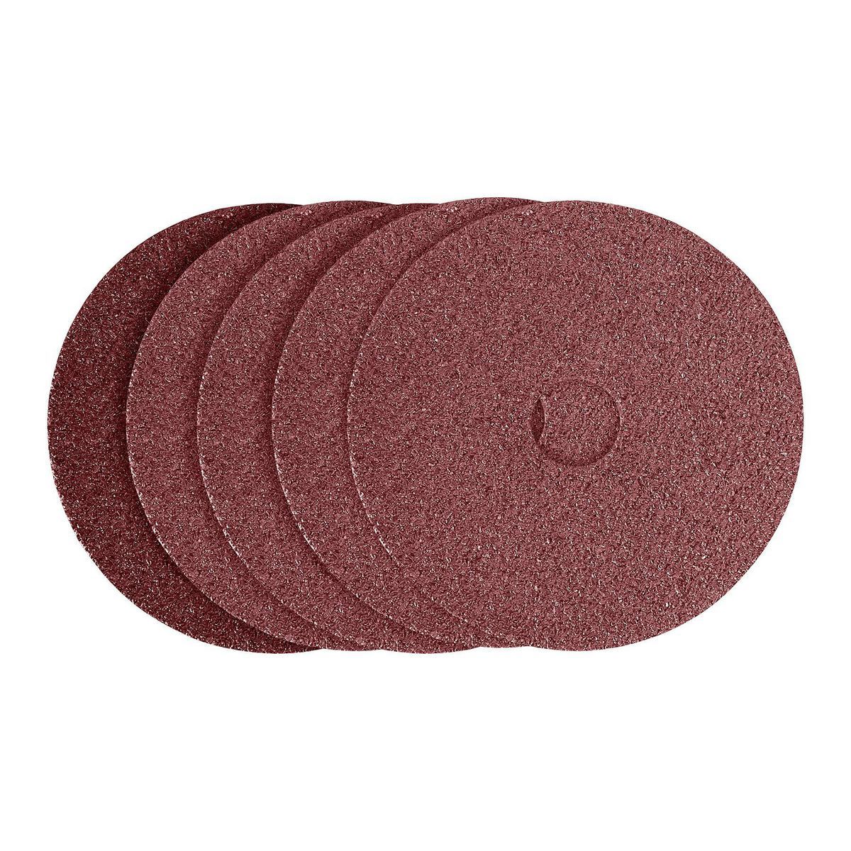 100 Pack Black Hawk 7" X 7/8" Zirconia Resin Fiber Discs - 36 Grit Grinding Wheels