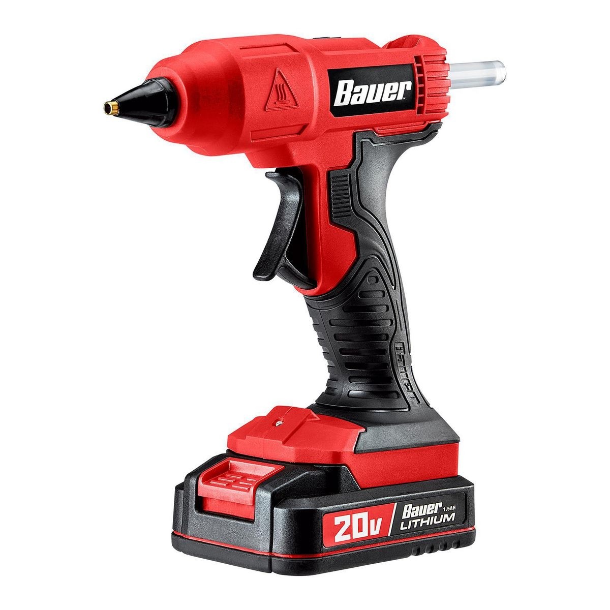 Coupons for BAUER 20v Cordless Full Sized Glue Gun – Tool Only – Item 57997