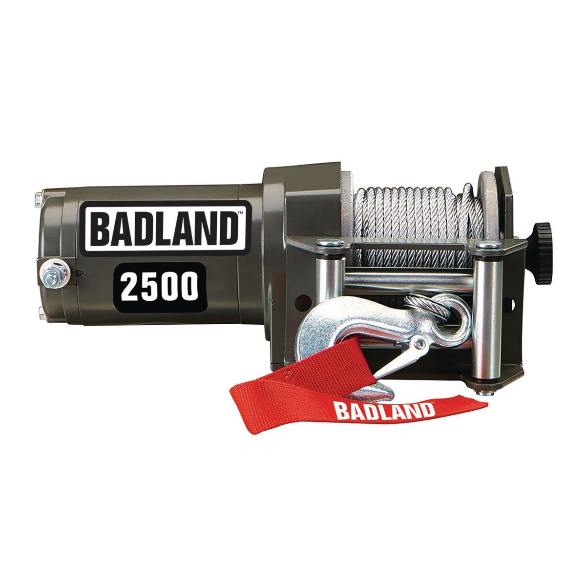 BADLAND 2500 lb. ATV/Utility Winch – Item 61840 / 61258 / 61297 / 63476 / 68146 – Harbor Freight How To Use Badland Winch Without Remote