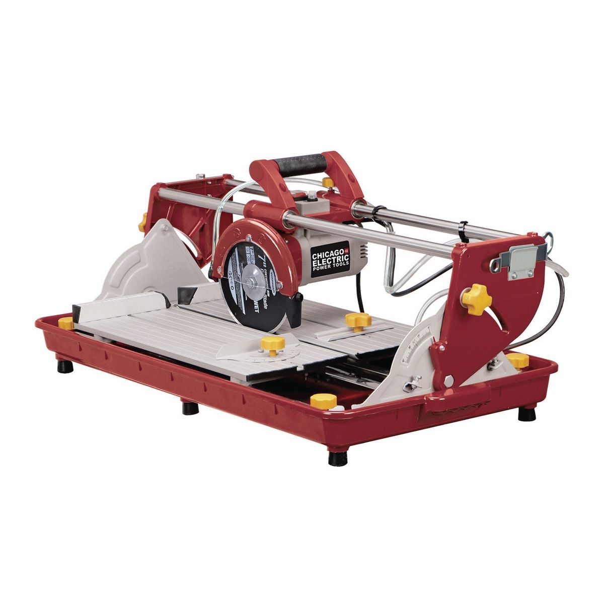 CHICAGO ELECTRIC 7 in. 1.5 HP Bridge Tile Saw Item 62382 / 98265