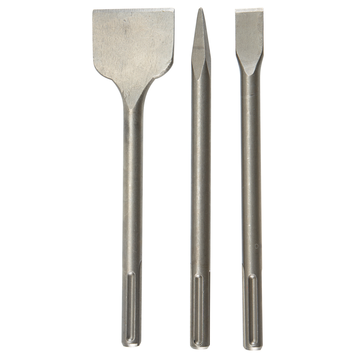 WARRIOR 12 in. SDS Max Type Masonry Chisel Bit Set 3 Pc. Item 62828