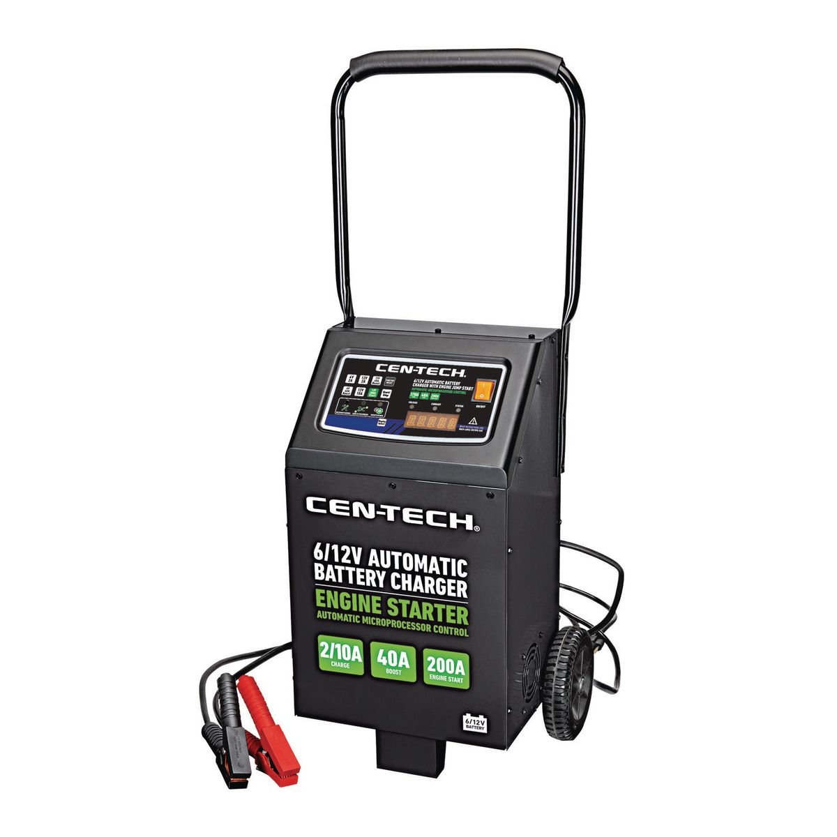 cen tech battery charger warranty