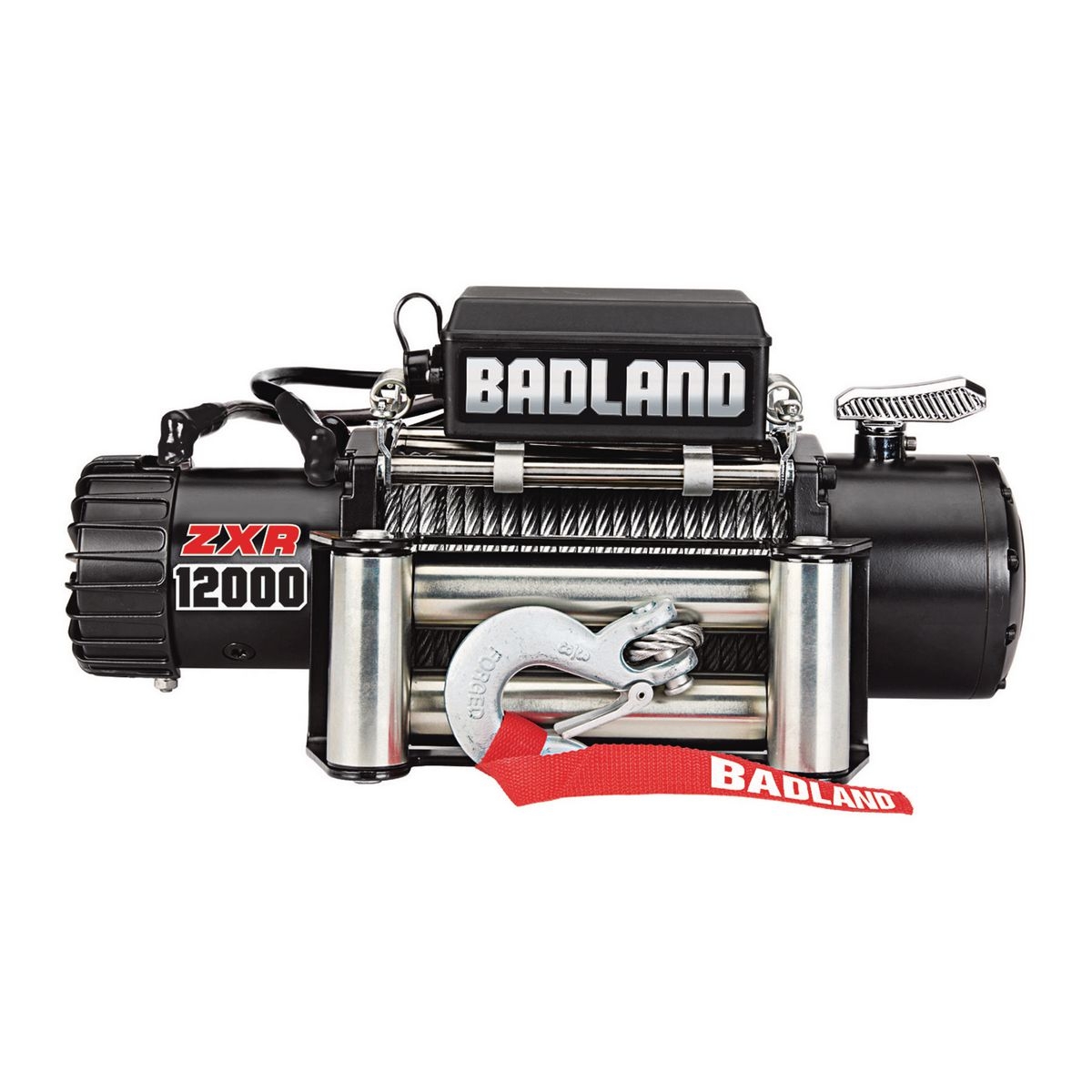 BADLAND 12000 Lbs. Off-Road Vehicle Electric Winch With Automatic Load