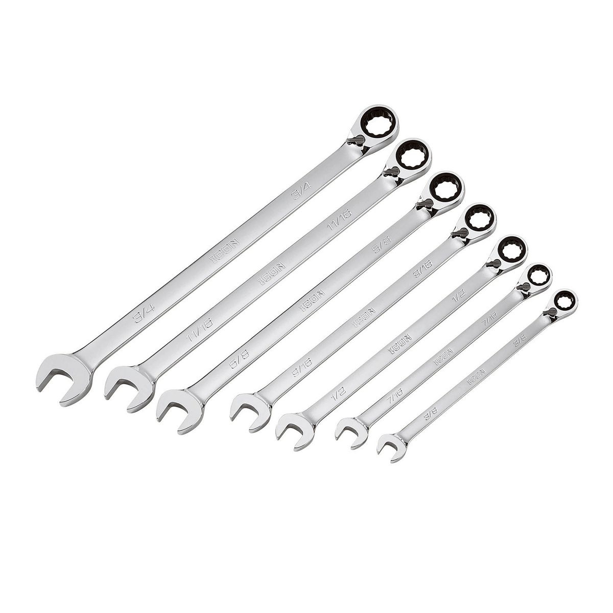 Coupons for ICON SAE Professional Ratcheting Combination Wrench Set – 7 ...