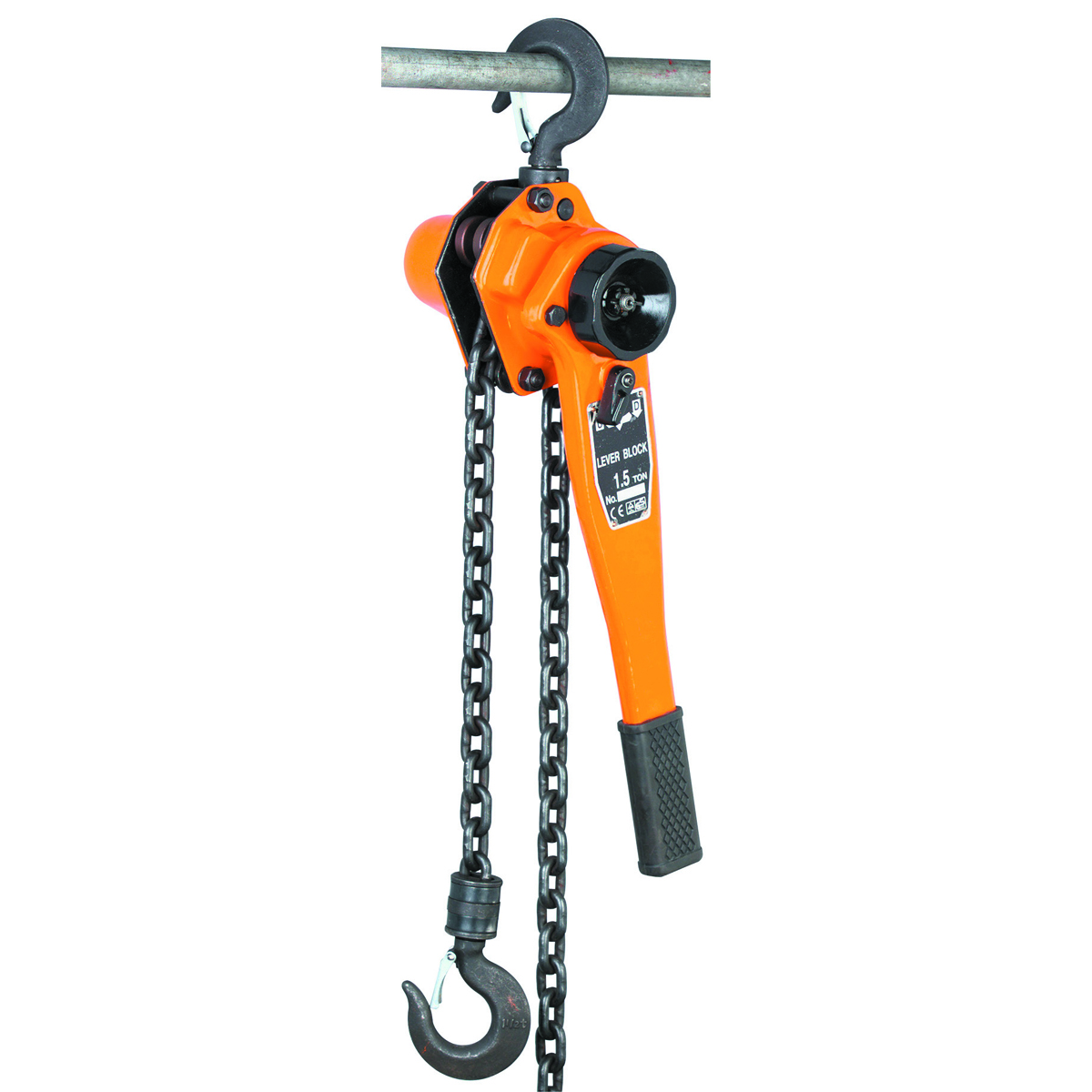 HAUL-MASTER 1-1/2 ton Lever Manual Chain Hoist – Item 66106 / 33003