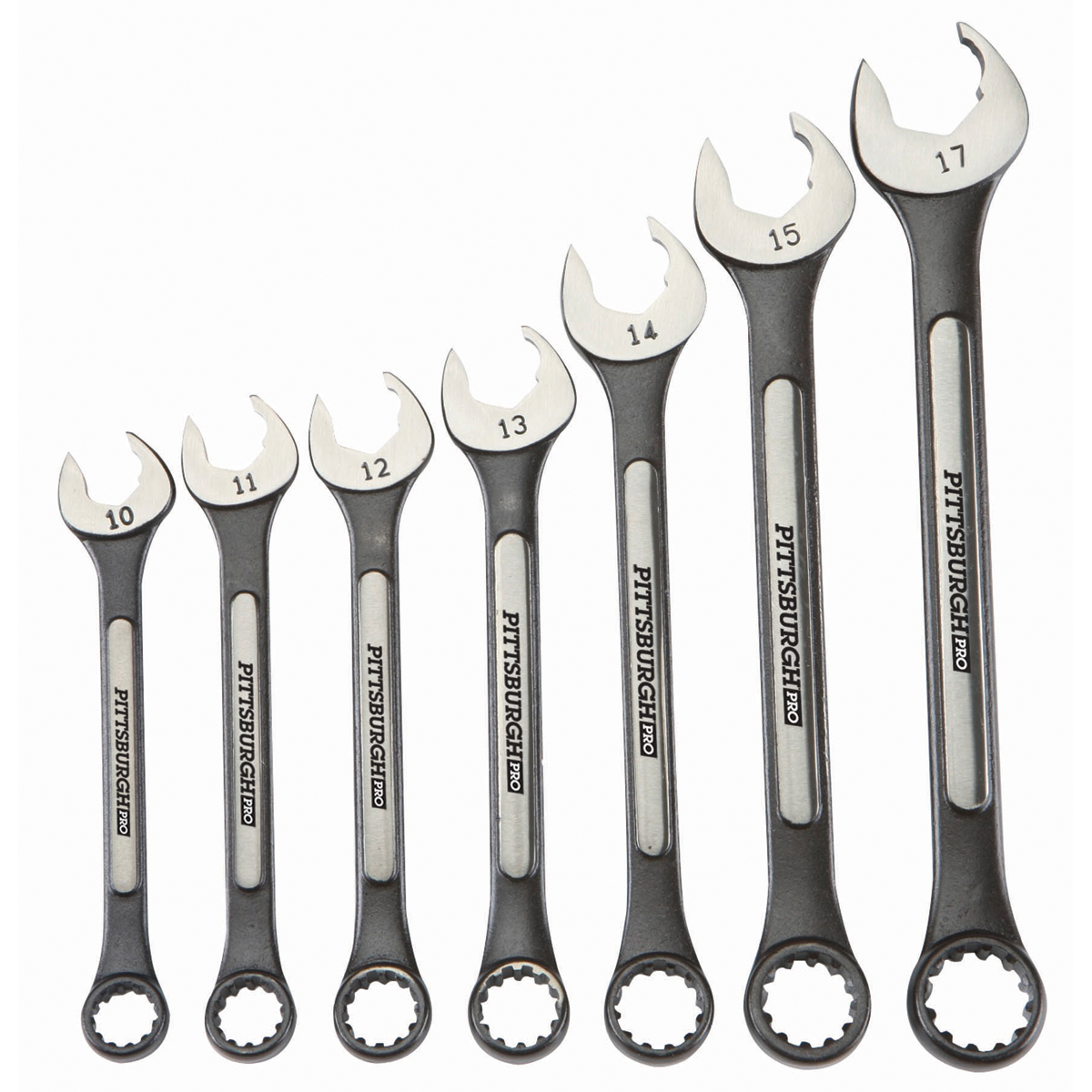 PITTSBURGH Universal Metric Combination Wrench Set – 7 Pc. – Item 69329