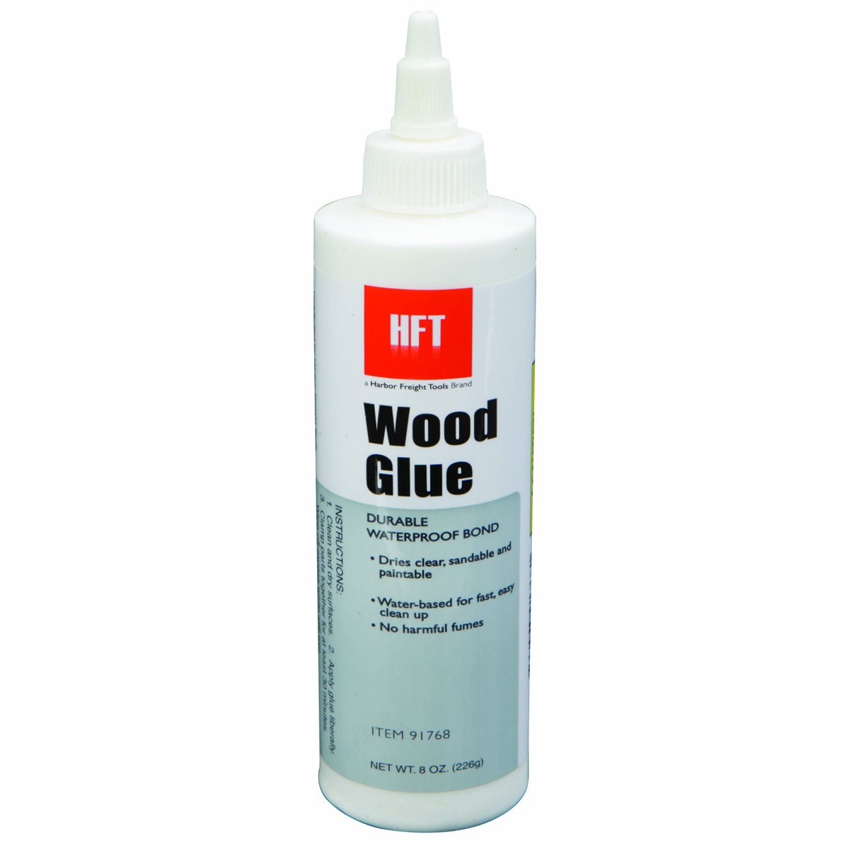 Hft Super Strong Acrylic Wood Glue, 8 oz