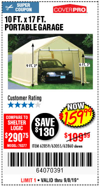 Get the Lowest Prices of the Year on These Canopies and Portable Sheds