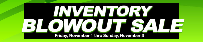 Inventory Blowout Sale - November 1-3, 2019 - Harbor Freight Tools