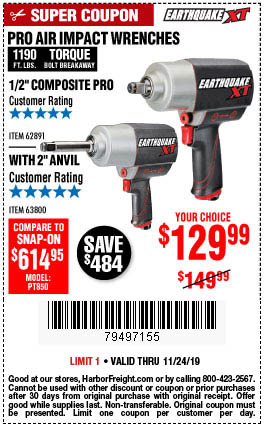 1/2 in. Composite Xtreme Torque Air Impact Wrench