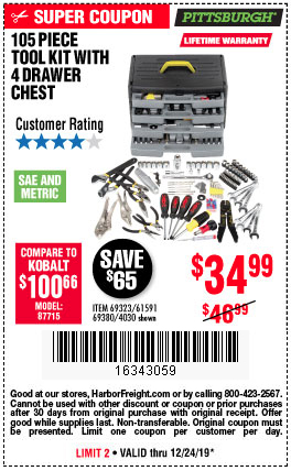 Great Holiday Gifts Harbor Freight Coupons