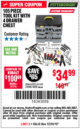 Great Holiday Gifts – Harbor Freight Coupons