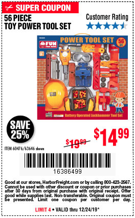 Great Holiday Gifts – Harbor Freight Coupons