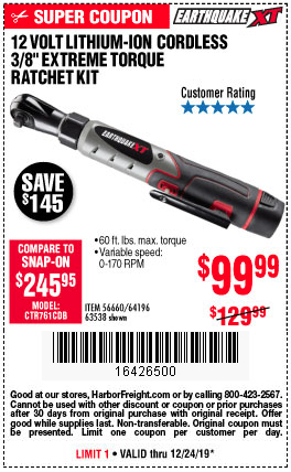 Great Holiday Gifts – Harbor Freight Coupons