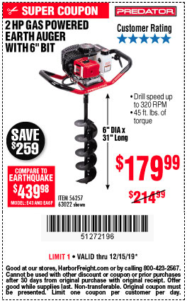 Friends Family Sale Get 25 Off Thru 12 15 Only Harbor Freight Coupons