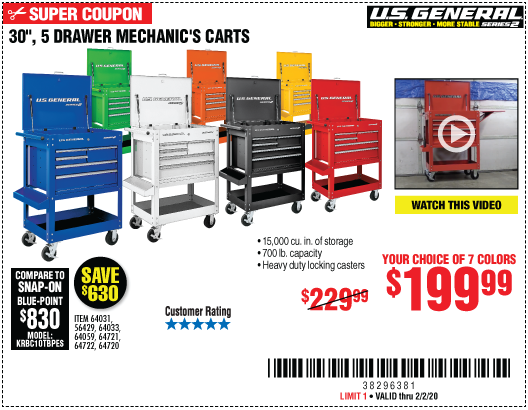 Super Football Weekend Sale Free Bucket With 24 99 Purchase Harbor Freight Coupons