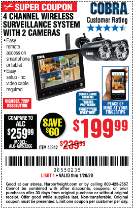 harbor freight security cameras