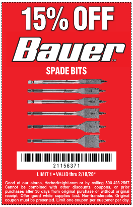 bauer_06 – Harbor Freight Coupons