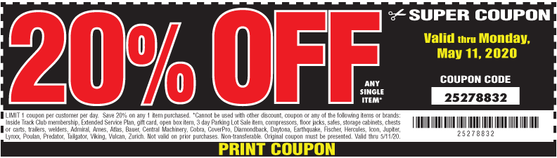 Save Big on Spring Cleanup – Harbor Freight Coupons