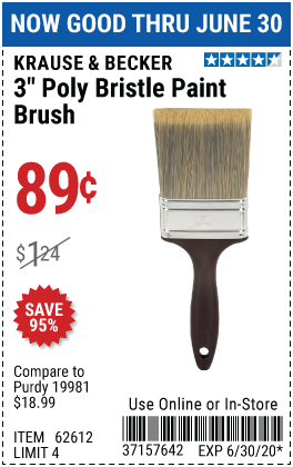 3 in. Professional Paint Brush