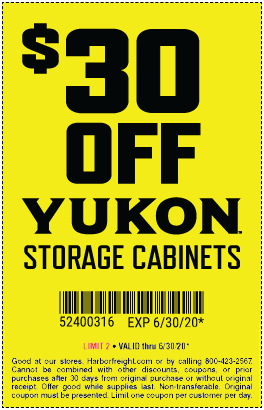 Save 30 Off Yukon Storage Cabinets Harbor Freight Coupons