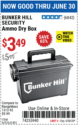 Ammo Dry Box
