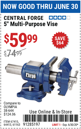 5 in. Multi-Purpose Vise