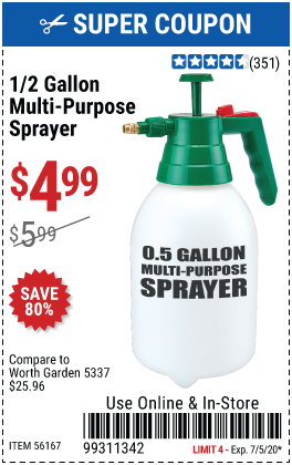 0.5 gallon Multi-Purpose Sprayer