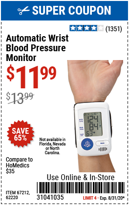Automatic Wrist Blood Pressure Monitor