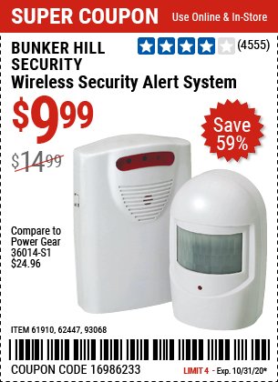 bunker hill security wireless camera rf detector