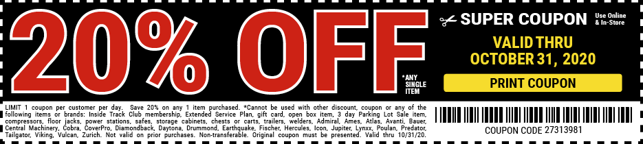 Off-Road Savings – Harbor Freight Coupons