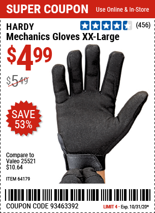 Mechanics Gloves XX-Large