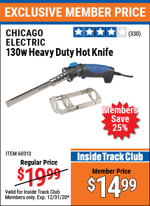 130-Watt Heavy-Duty Hot Knife