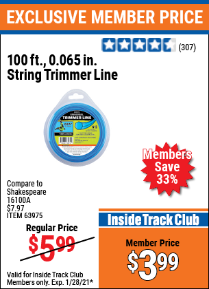 100 ft. 0.065 in. String Trimmer Line