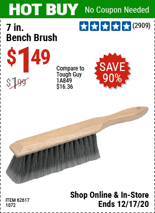 7 Bench Brush