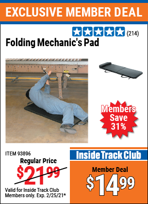 Folding Mechanics Pad