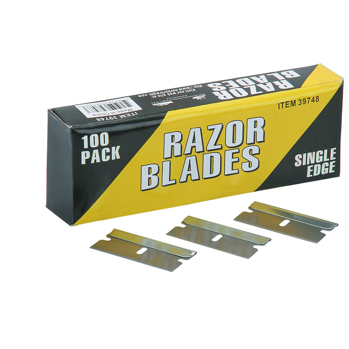 Razor Blades 100 Pk. - Item 39748 / 67123