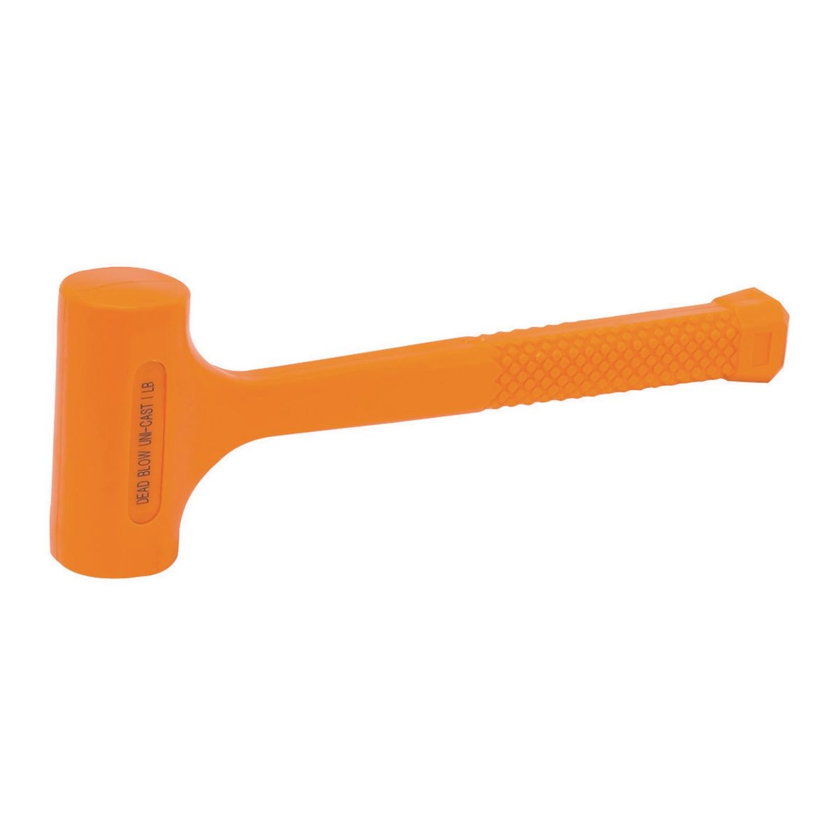 PITTSBURGH 1 lb. Neon Orange Dead Blow Hammer - Item 41796 / 68980
