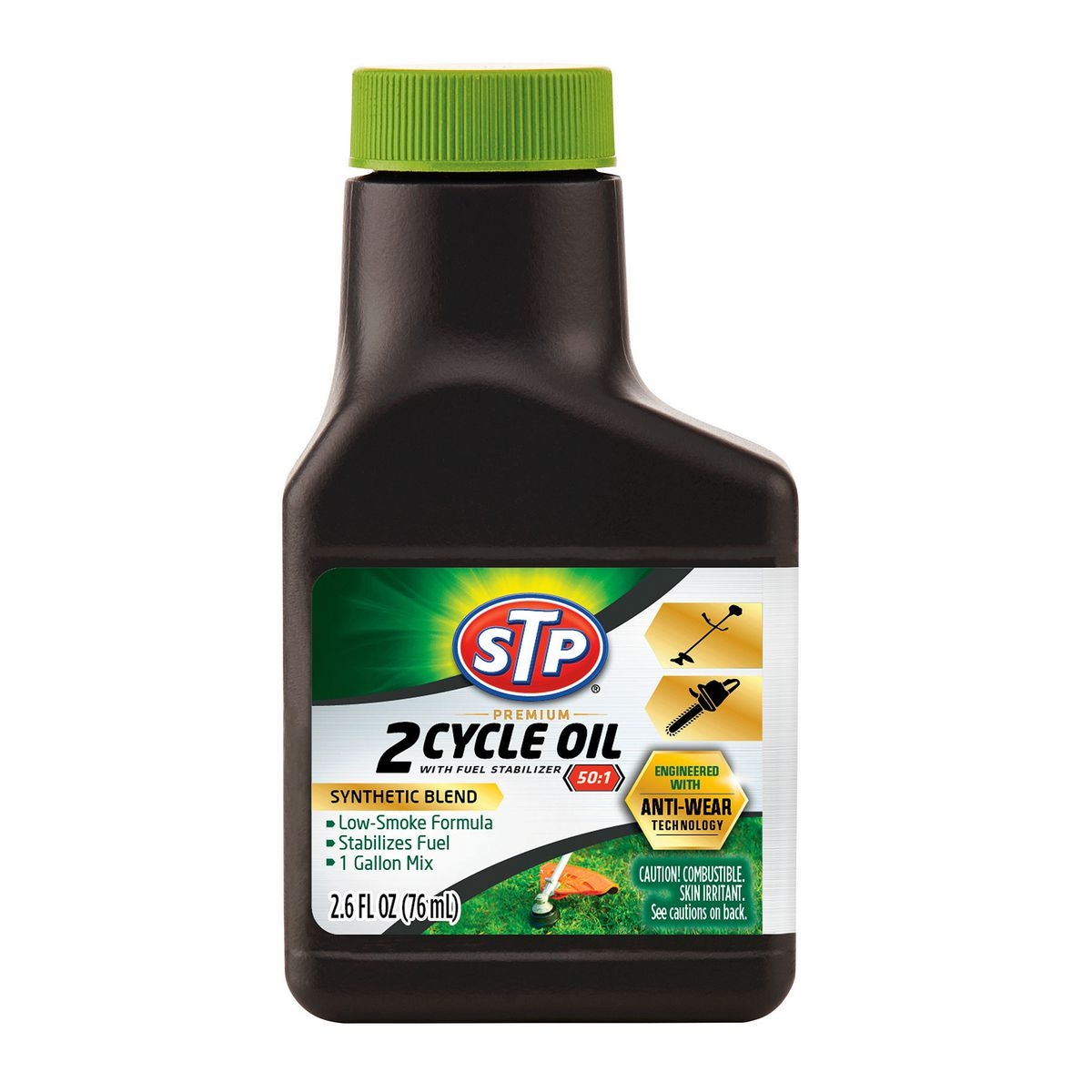 STP 2.6 oz. 50:1 Two-Cycle Oil - Item 56840