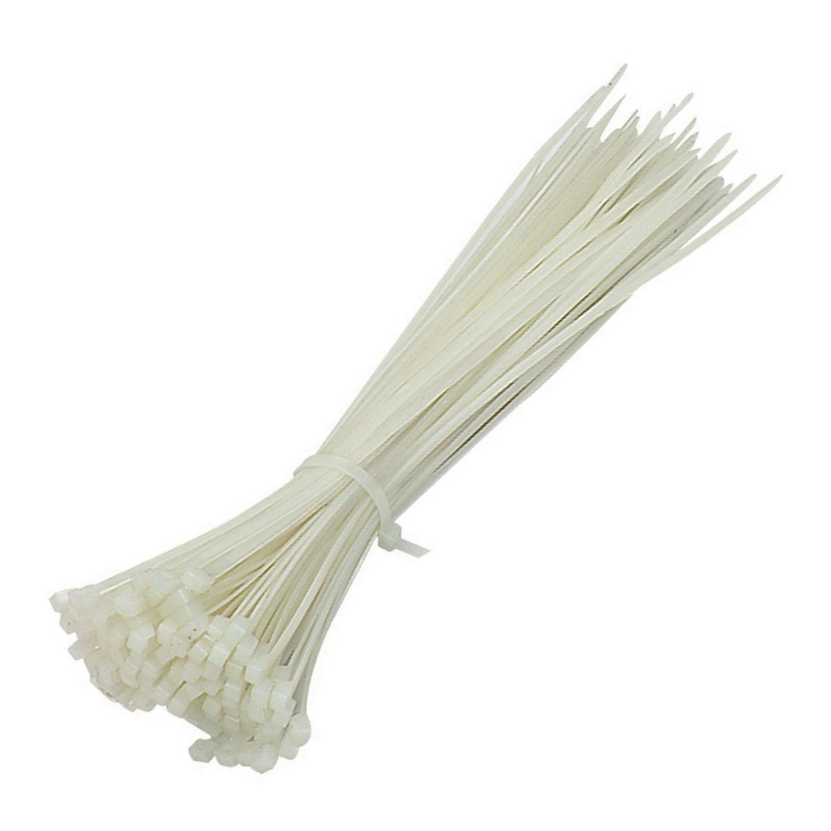 STOREHOUSE 11 In. White Cable Ties 100 Pk. – Item 60266 / 34636 / 69404