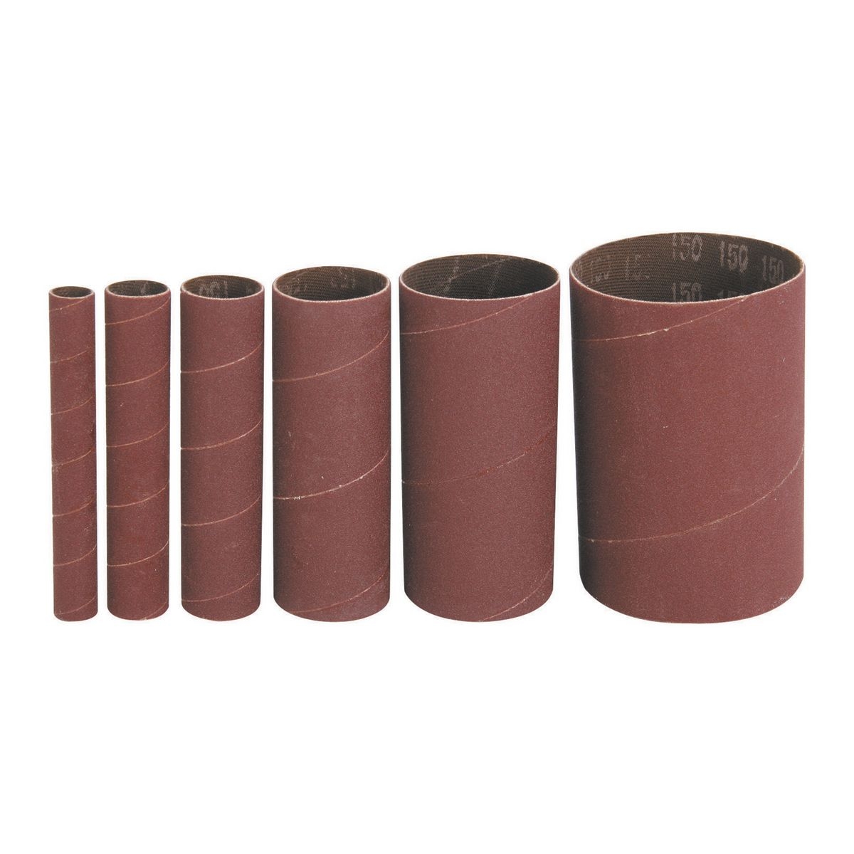 WARRIOR 240 Grit Sanding Sleeves 6 Pc. - Item 60606 / 62188 / 95270