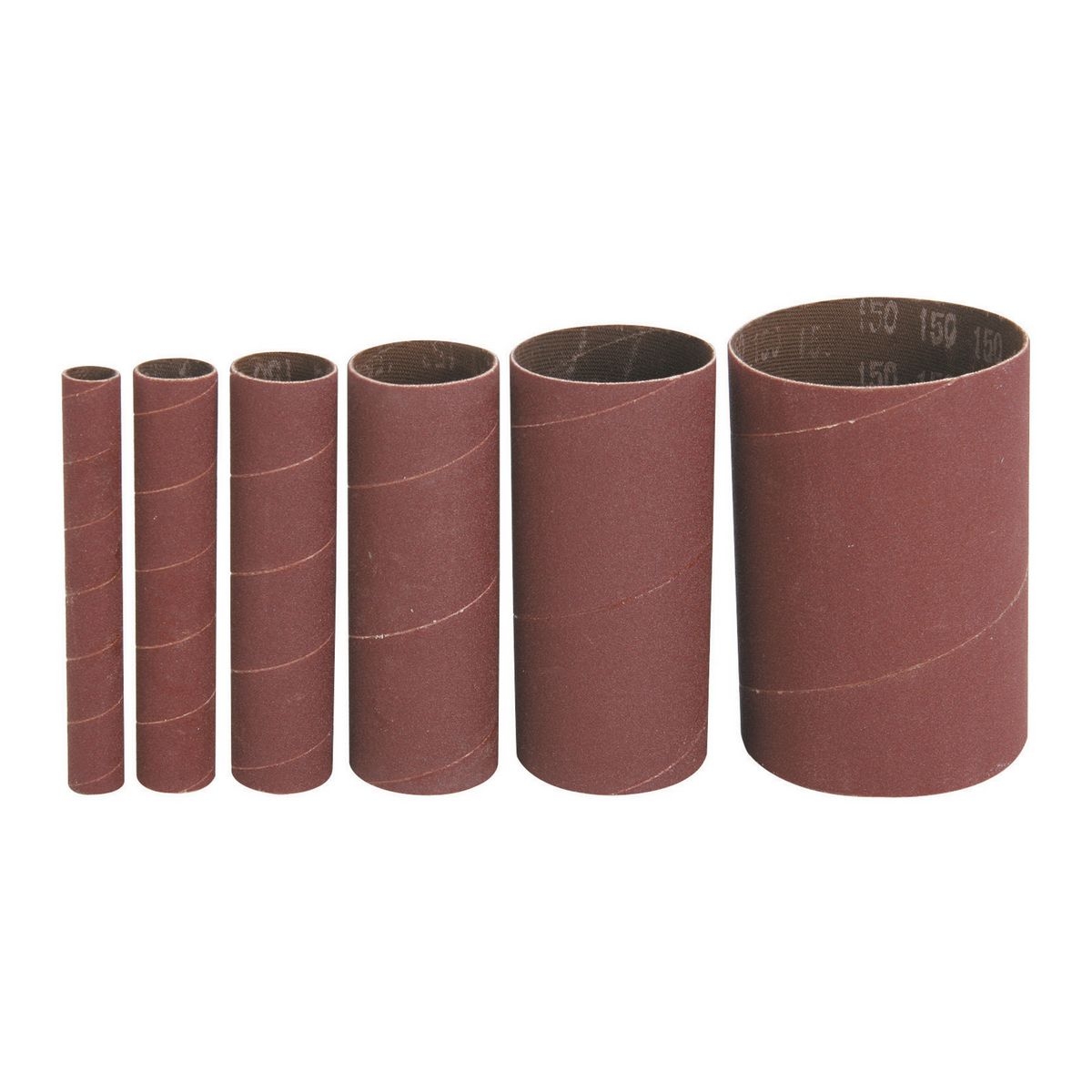 WARRIOR 150 Grit Sanding Sleeves 6 Pc. - Item 60607 / 62187 / 95269