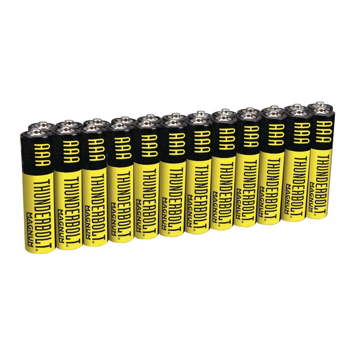 THUNDERBOLT AAA Heavy Duty Batteries 24 Pk. – Item 61677 / 68377 / 61273