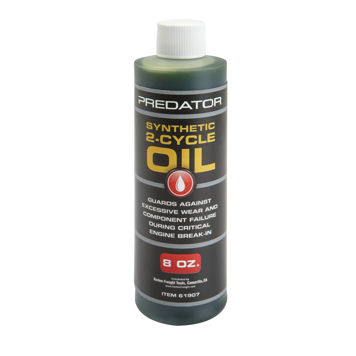 PREDATOR Synthetic Two Cycle Engine Oil 8 oz. - Item 61907