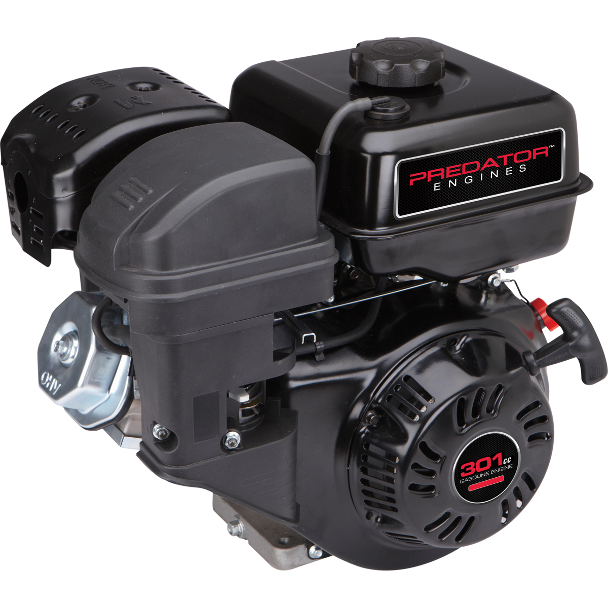 PREDATOR 8 HP (301cc) OHV Horizontal Shaft Gas Engine EPA/CARB - Item 62553 / 61563