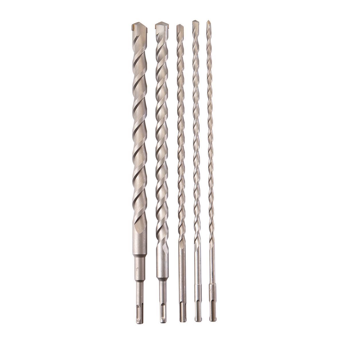 WARRIOR 16 in. SDS Masonry Bit Set 5 Pc. - Item 62794 / 46755 / 62481